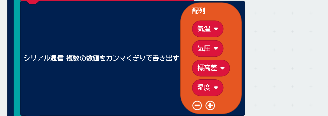 PCとのシリアル通信　メインブロック中部
